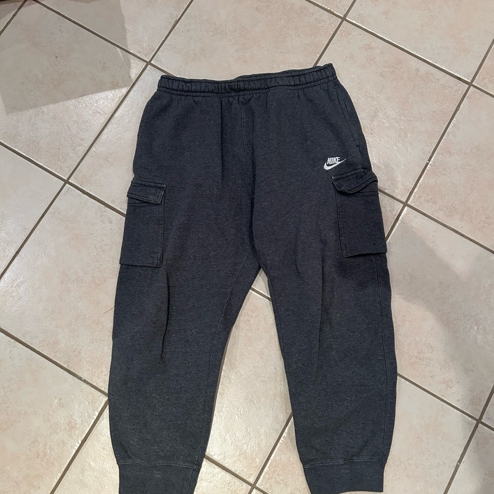 Nike Dark Gray Cargo Joggers